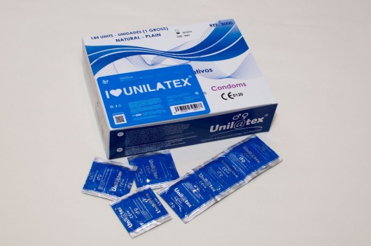 Классические презервативы Unilatex Natural Plain - 144 шт. - Unilatex - купить с доставкой в Находке