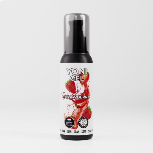 Лубрикант для орального секса SGAN со вкусом клубники - 100 мл. - SGAN - купить с доставкой в Находке