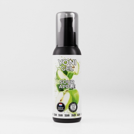 Лубрикант для орального секса SGAN со вкусом кислого яблока - 100 мл. - SGAN - купить с доставкой в Находке