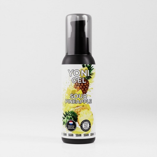Лубрикант для орального секса SGAN со вкусом кислого ананаса - 100 мл. - SGAN - купить с доставкой в Находке