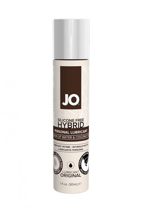Водно-масляный лубрикант JO Silicon free Hybrid Lubricant ORIGINAL- 30 мл. - System JO - купить с доставкой в Находке