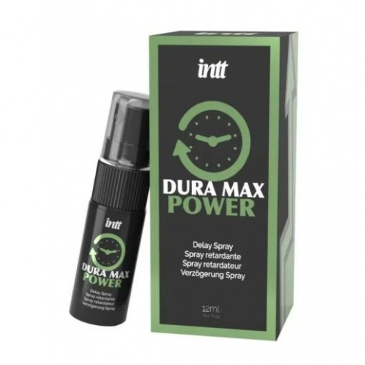 Пролонгирующий спрей Dura Max - 12 мл. - INTT - купить с доставкой в Находке