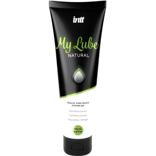 Увлажняющий гель-лубрикант на водной основе  для тела My Lube Natural - 100 мл. - INTT - купить с доставкой в Находке