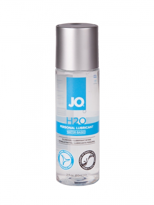 Нейтральный лубрикант на водной основе JO Personal Lubricant H2O - 60 мл. - System JO - купить с доставкой в Находке
