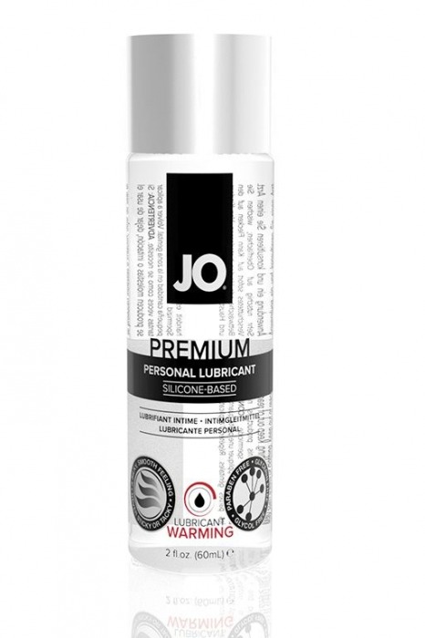 Возбуждающий лубрикант на силиконовой основе JO Personal Premium Lubricant  Warming - 60 мл. - System JO - купить с доставкой в Находке