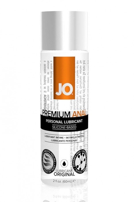 Анальный лубрикант на силиконовой основе JO Anal Premium - 60 мл. - System JO - купить с доставкой в Находке