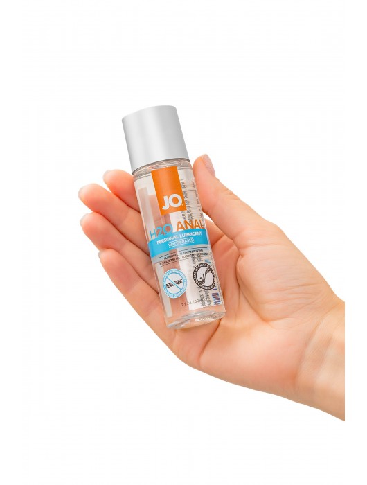 Анальный лубрикант на водной основе JO Anal H2O - 60 мл. - System JO - купить с доставкой в Находке