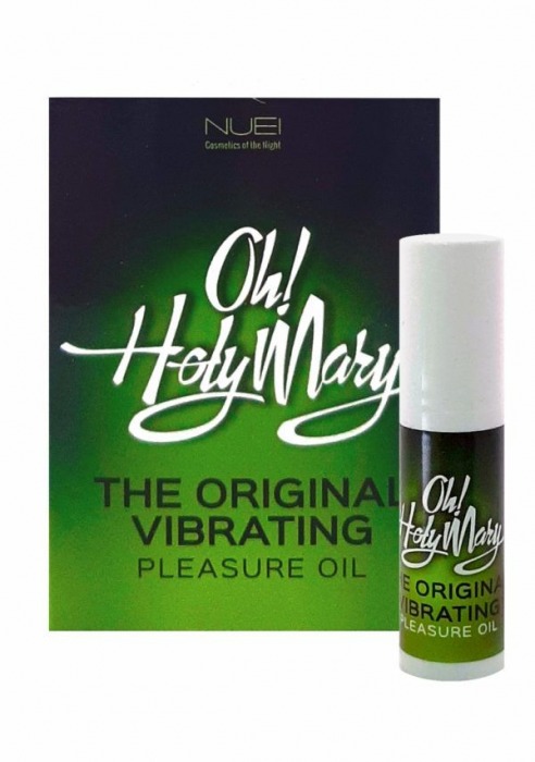 Масло унисекс с эффектом вибрации Oh! Holy Mary - 6 мл. - Nuei cosmetics - купить с доставкой в Находке
