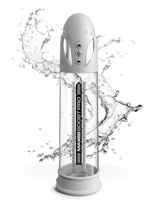Белая вакуумная автоматическая помпа Max Boost Pro Flow - Pipedream - в Находке купить с доставкой