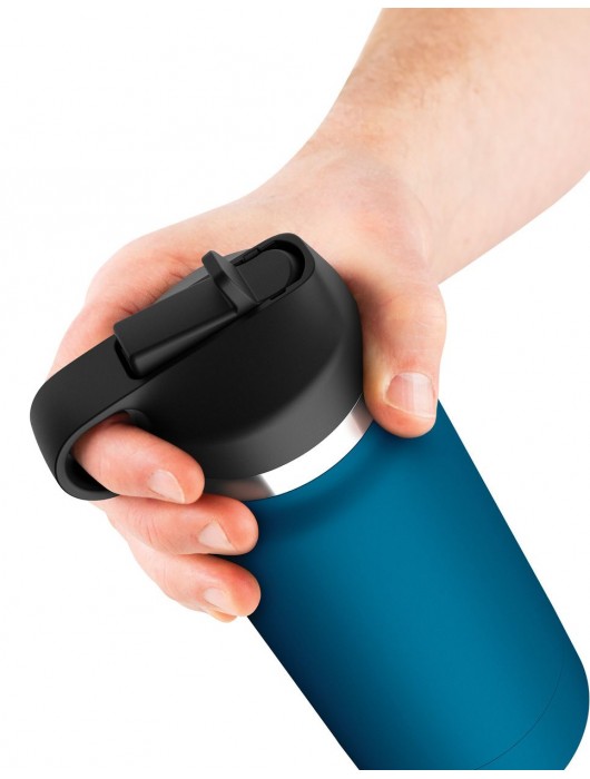 Смуглый мастурбатор-вагина в синей колбе F*ck Flask - Pipedream - в Находке купить с доставкой