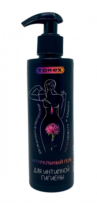Натуральный гель для интимной гигиены Torex - 200 мл. - Torex - купить с доставкой в Находке