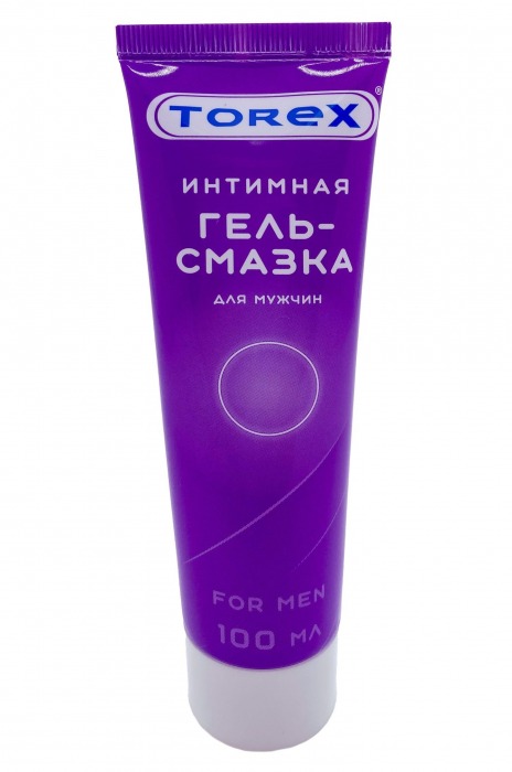 Гель-смазка на водной основе For Men - 100 мл. - Torex - купить с доставкой в Находке