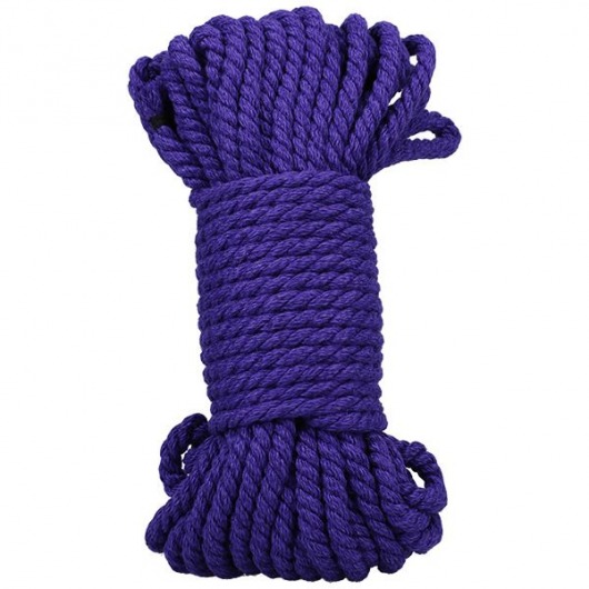 Фиолетовая верёвка для связывания и фиксации Bind Tie - 15,24 м. - Doc Johnson - купить с доставкой в Находке