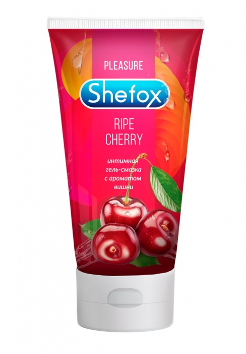 Интимная гель-смазка Shefox «Спелая вишня» - 50 мл. - Shefox - купить с доставкой в Находке