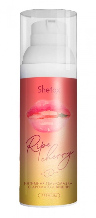 Интимная гель-смазка Shefox Premium «Спелая вишня» - 50 мл. - Shefox - купить с доставкой в Находке