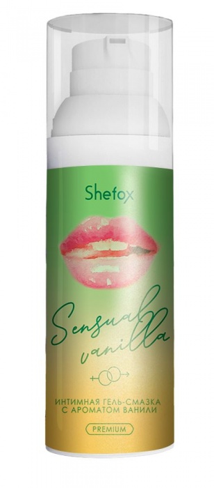 Интимная гель-смазка Shefox Premium «Чувственная ваниль» - 50 мл. - Shefox - купить с доставкой в Находке