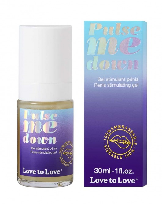 Стимулирующий гель для пениса Pulse Me Down - 30 мл. - Love to Love - купить с доставкой в Находке
