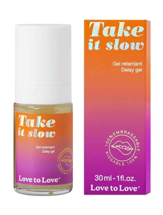Пролонгирующий гель для мужчин Take It Slow - 30 мл. - Love to Love - купить с доставкой в Находке