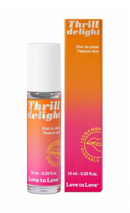 Возбуждающий гель Thrill Delight - 10 мл. - Love to Love - купить с доставкой в Находке