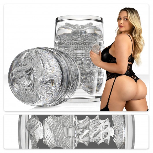Прозрачный двусторонний мастурбатор Fleshlight Quickshot Mia Malkova - Fleshlight - в Находке купить с доставкой