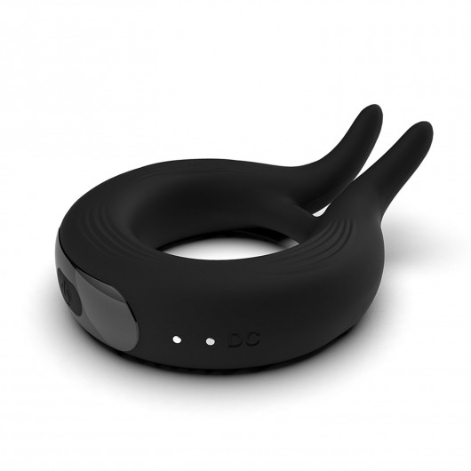 Черное эрекционное кольцо Marry Me Rechargeable Vibrating Cockring - Adrien Lastic - в Находке купить с доставкой