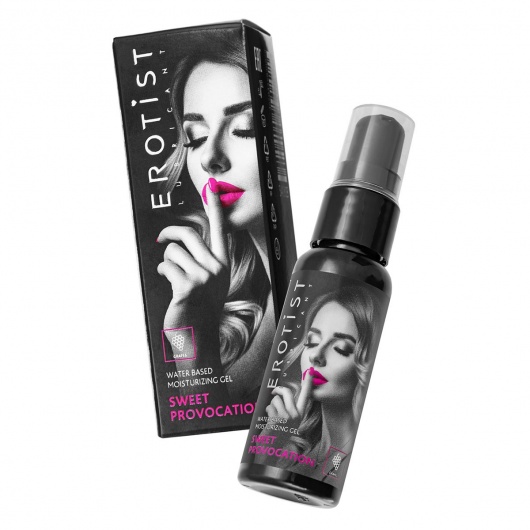 Съедобный гель Erotist Sweet Provocation Grapes - 30 мл. - Erotist Lubricants - купить с доставкой в Находке
