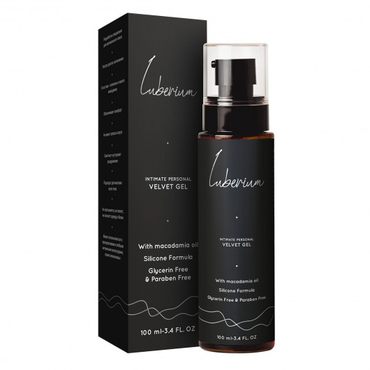 Интимный гель на силиконовой основе с маслом макадамии Luberium Velvel Gel - 100 мл. - Luberium - купить с доставкой в Находке