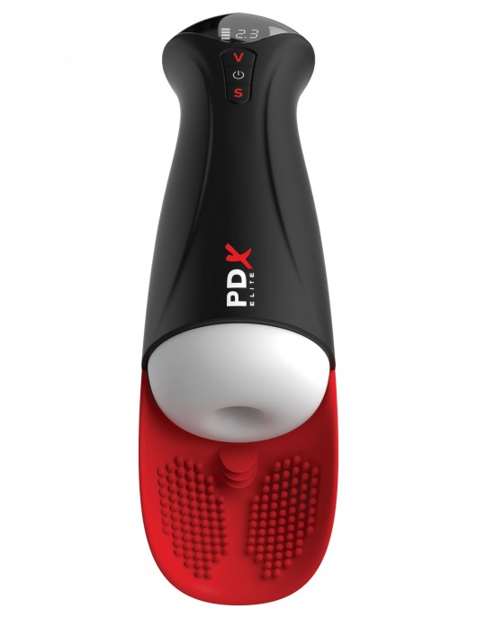 Мастурбатор в колбе с вибрацией Fuck-O-Matic Pro XL - Pipedream - в Находке купить с доставкой