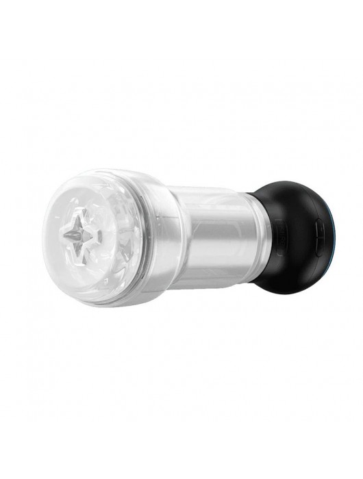 Набор PowerBlow   Feel Pocket Stroker Crystal: мастурбатор и интерактивная насадка - Kiiroo - в Находке купить с доставкой