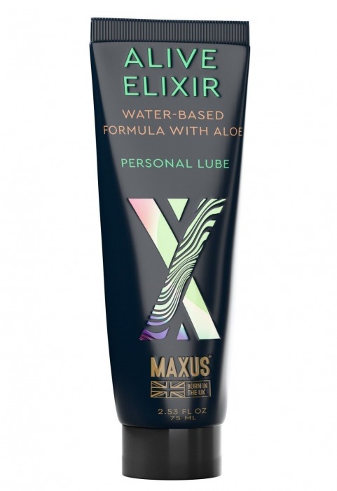 Интимный гель на водной основе MAXUS Alive Elixir - 75 мл. - Maxus - купить с доставкой в Находке