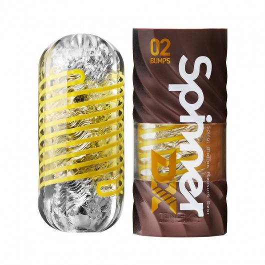Мастурбатор Tenga Spinner DX 02 Bumps - Tenga - в Находке купить с доставкой