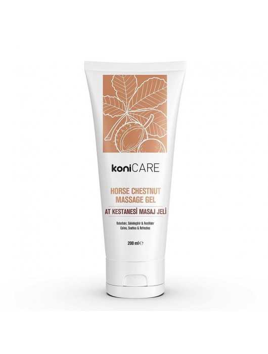 Расслабляющий массажный гель Konicare Horse Chestnut Massage Gel - 200 мл. - KoniCARE - купить с доставкой в Находке