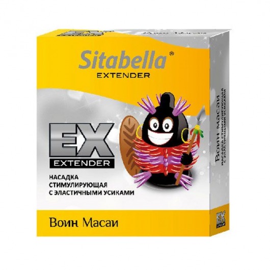 Стимулирующая насадка Sitabella Extender  Воин Масаи - Sitabella - купить с доставкой в Находке