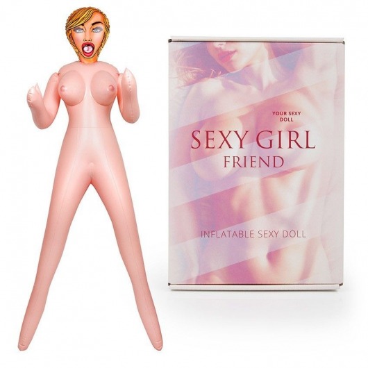 Надувная секс-кукла Камилла - Bior toys - в Находке купить с доставкой