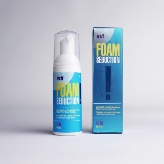 Очищающая пенка для тела Foam Seduction - 50 мл. - INTT - купить с доставкой в Находке
