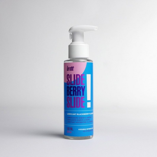 Увлажняющий гель с ароматом ежевики Slide Berry Slide - 100 мл. - INTT - купить с доставкой в Находке