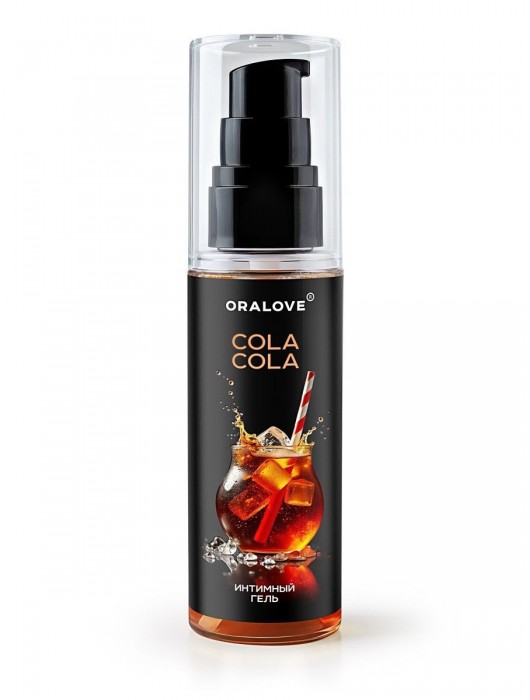 Съедобная смазка на водной основе с ароматом колы - 60 гр. - Биоритм - купить с доставкой в Находке