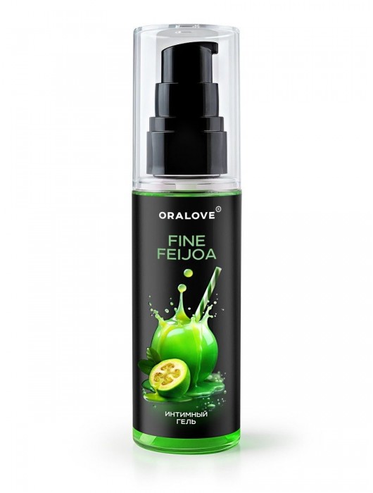 Съедобная смазка на водной основе с ароматом фейхоа - 60 гр. - Биоритм - купить с доставкой в Находке