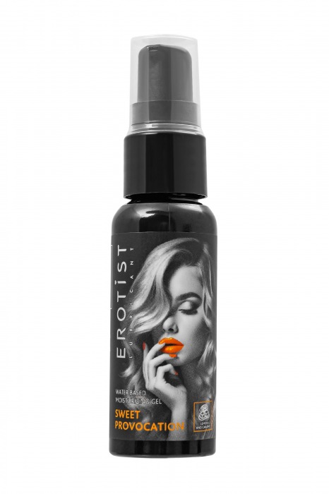 Съедобный гель Erotist Sweet Provocation Lemon And Caramel - 30 мл. - Erotist Lubricants - купить с доставкой в Находке