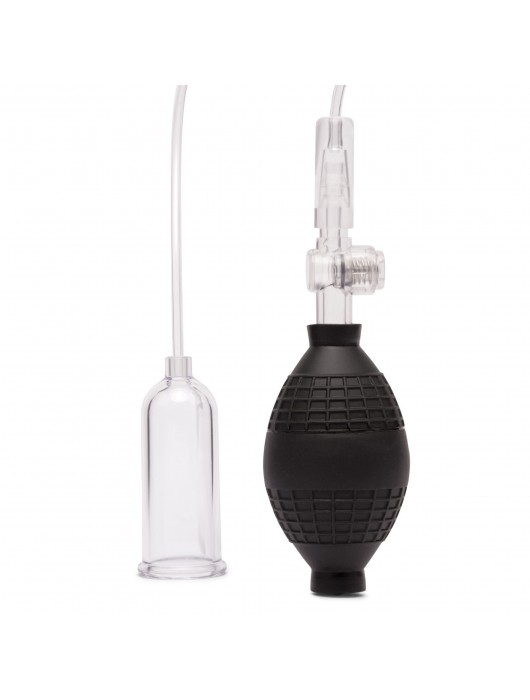 Прозрачная клиторальная вакуумная помпа Clitoral Pump with Quick Release - Lux Fetish
