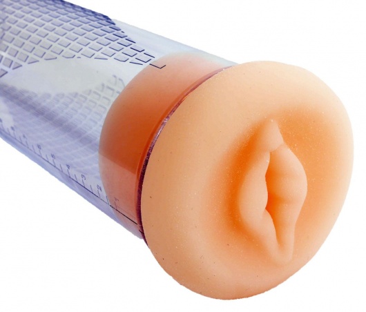 Телесный уплотнитель для вакуумной помпы в виде вагины - Boys of Toys - в Находке купить с доставкой