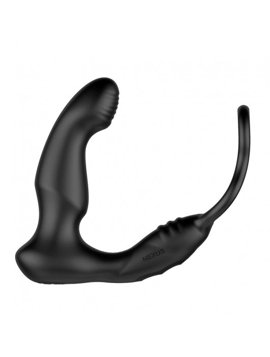 Черный двухмоторный массажер простаты Nexus Simul8 Wave Edition - Nexus Range - в Находке купить с доставкой