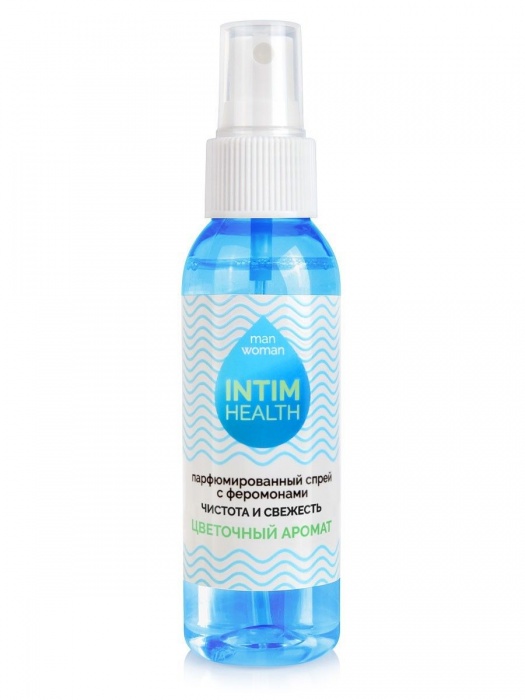 Парфюмированный спрей Intim Health для нижнего белья и тела с цветочным ароматом - 95 мл. -  - Магазин феромонов в Находке