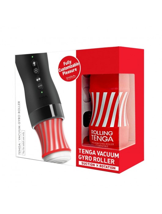 Набор Tenga Vacuum Gyro Roller 3s: мастурбатор и устройство для вращения и создания вакуума - Tenga - в Находке купить с доставкой