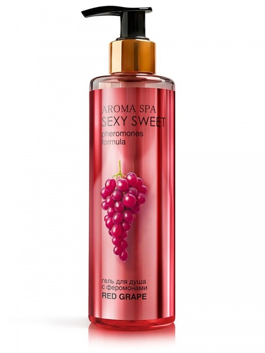 Гель для душа с феромонами и ароматом винограда Red Grape - 200 мл. -  - Магазин феромонов в Находке
