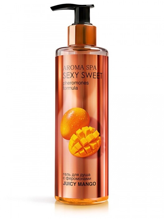 Гель для душа с феромонами и ароматом манго Juicy Mango - 200 мл. -  - Магазин феромонов в Находке