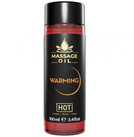 Массажное масло с согревающим эффектом Massage Oil Warming - 100 мл. - HOT - купить с доставкой в Находке