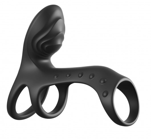 Черная насадка на пенис Ultimate Couples Cage Pro - Pipedream - в Находке купить с доставкой