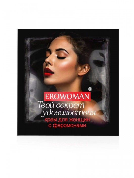 Женский возбуждающий крем с феромонами EroWoman - 1,5 гр. - Биоритм - купить с доставкой в Находке