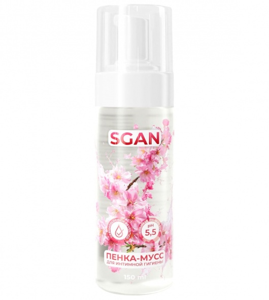 Пенка-мусс для интимной гигиены SGAN с пребиотиками - 150 мл. - SGAN - купить с доставкой в Находке